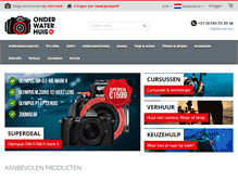 Tablet Screenshot of onderwaterhuis.nl
